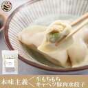 日本国産!本味主義生もちもち豚水餃子(20g*25個入)500g キャベツ入り/国産豚/国産野菜/豚肉/モチモチ/モッチリ食感/鍋/ご自宅用もち豚餃子/餃子鍋/火鍋/鍋料理/自宅鍋/母の日/ギフト/プレゼント/グルメ/冷凍