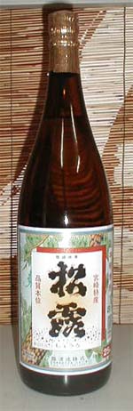 松　露　25度　1800ml　芋焼酎　[宮崎県]　「松露酒造」心水,松露酒造,松露,うすにごり,宮崎県,芋焼酎,芋