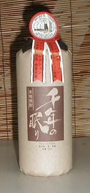 千年の眠り　40度　720ml　麦焼酎　原酒　「篠崎酒造」[福岡県]