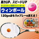 ラケット専用ウエイトボールウィンボール(1個入り)Winball(WI-120)|テニス おもり ウ