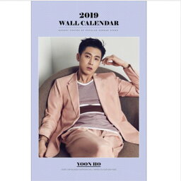 <strong>東方神起</strong> TVXQ! <strong>ユノ</strong> YOONHO 2019年壁掛けカレンダー K-STAR PHOTO WALL CALENDAR 2019