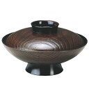 丼碗 6寸桐杢煮物椀栃 高さ102 直径:180/業務用/新品 /テンポス