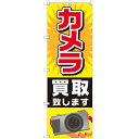 のぼり「カメラ買取致します」のぼり屋工房 GNB-2429 幅600mm×高さ1800mm/業務用/新品/テンポス