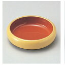 小皿 タイコ型のぞき(小) クリーム内朱 高さ24 直径:88/業務用/新品 /テンポス