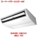 【プロ用/新品】【東芝】スーパーパワーエコゴールド RCSA08033M 3馬力 P80 三相200V【送料無料】
