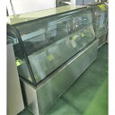 【中古】特注対面冷蔵ショーケース 三菱電機 幅1800×奥行750×高さ1180 三相200V 【送料別途見積】【業務用】