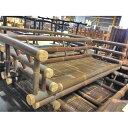 【中古】バンブー ソファー 幅2110×奥行830×高さ650 【送料別途見積】【業務用】