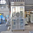 【中古】縦型冷凍リーチインショーケース 福島工業 URN-34FM1(改) 幅900×奥行650×高さ1950 三相200V 【送料別途見積】【業務用】