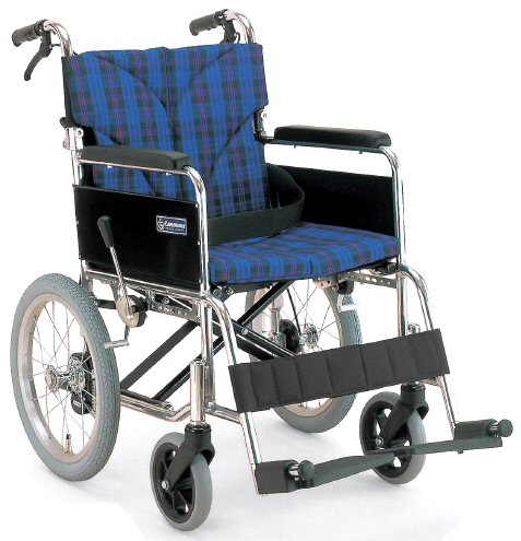【送料無料】【ノーパンクタイヤ】車椅子／車イスアルミ介助式車いすカワムラサイクル BM16-40（38・42）SB-Mソフトタイヤ仕様