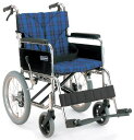 【条件付き送料無料】車椅子 車イスアルミ介助式車いすカワムラサイクル BM16-40(38・42)
