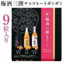 【限定 高級 チョコレート】成人用【 梅酒 三撰 】梅酒ボン...