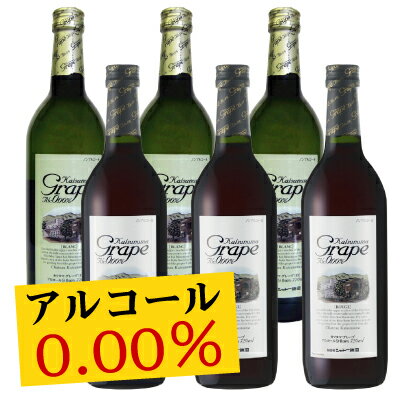 【送料無料】【アルコール0.00％】アルコールゼロワイン登場 シャトー勝沼 カツヌマグレープ ルージ...:terazuya:10008153