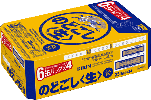 【送料無料】重い新ジャンルビールは通販が便利♪麒麟　キリンのどごし 生 350ml 24本…...:terazuya:10000937