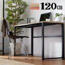 木製 スチール 製 デスク 幅120cm 奥行50cm パソコンデスク つくえ 机 pcデスク ハイデスク ワークデスク パソコン台 ヴィンテージ おしゃれ 学習机 北欧 和モダン 収納 ミッドセンチュリー インダストリアル シンプル カントリー 家具 西海岸 男前