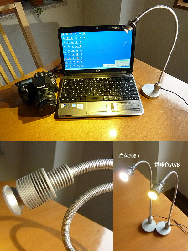 706D 送料無料!ニシオ商会 Mini-Task Lamp ミニタスク