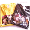 パンダ おにぎりTシャツ 黄/黒 2色 【パンダジュエリー】M/L