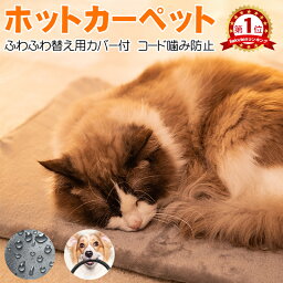 【楽天1位常連＆あす楽＆全国送料無料＆さらに一年保証！】 ペット ホットカーペット 噛みつき防止 ペット用ヒーター 電気ヒーター <strong>ベッド</strong> 犬 <strong>猫</strong> 寝床 45*45cm/40*60cm 温度調整可 中小型動物対応 過熱保護 PSE認証済