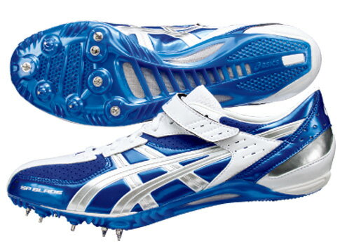 asics2011NEWSP BLADE AH エスピーブレードAHかかと部のホ-ルド性を強化。屈曲性も向上し、アグレッシップかつブレの少ない走りが可能に。 　