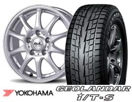 【取付ナットサービス中】ヨコハマ　GEOLANDAR　I/T-S G073 225/65R17&ZACK　JP102　17インチセット