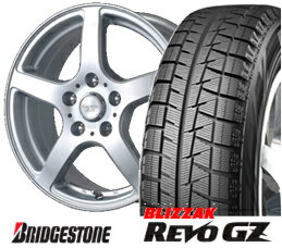 【ジュークなどに・・】【取付ナットサービス中】ブリヂストン　BLIZZAK　REVO　GZ　205/60R16＆GRASS　SR　16インチSET