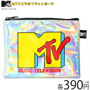 メール便OK1通180円 MTV MUSIC TELEVISION コラボ フラットポーチ サンキューマート//10 メール便OK1通180円 MTV MUSIC TELEVISION コラボ フラットポーチ サンキューマート//10