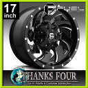 JKラングラー/TJラングラー/XJチェロキー FUEL OFFROAD フューエルオフロードCLEAVER クリーバー グロスブラックミルド17x9J 5Hx114.3/127 -12P/# D57417902645【17インチアルミホイール】