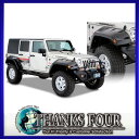 【国内在庫・即納】BUSH WACKER ブッシュワーカーオーバーフェンダー 《ポケットスタイル》 (USA製)07y- JEEP JK ラングラー 4ドア用セット※ ウィンカーは純正を流用します。PARTS # BW1004502BW1004402【サンクスフォー】