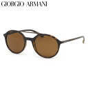GIORGIO ARMANI ジョルジオアルマーニ サングラス AR8077 508983 50サイズ ラウンド 丸メガネ 偏光サングラス 偏光レンズ ROUND ジョルジオアルマーニ GIORGIO ARMANI メンズ レディース TBPD