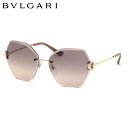 ほぼ全品ポイント10倍!最大33倍! ブルガリ BVLGARI サングラスBV6105B 278/3B 62サイズブルガリ・ブルガリ フェミニン リムレス ツーポイント ヘキサゴン オーバーサイズ ブルガリ BVLGARI メンズ レディース