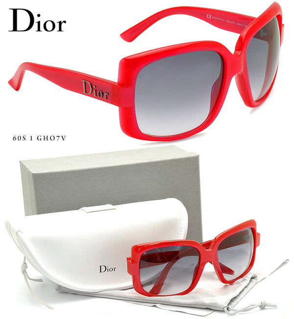 Dior(ディオール)サングラス 60S 1 GHO/7V 【期間限定の特別価格！】【2008年新作からの継続ロングランモデル♪】