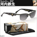【Monkey Flip モンキーフリップ サングラス】河内鉄生バイカーシェードサングラス「BSF バイクショップ藤木」×「Monkey Flip」夢のダブルネーム第2弾!!【クローズ × ワースト】