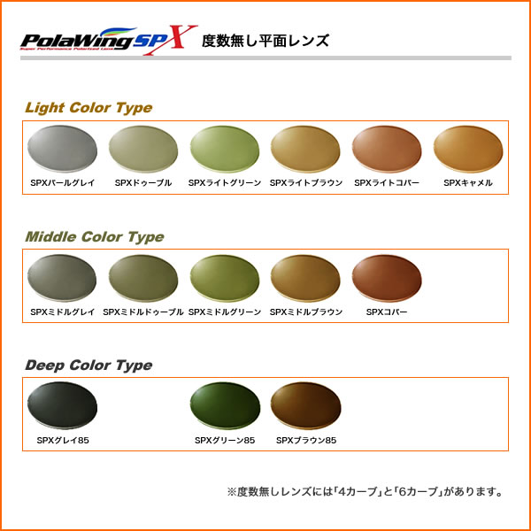 【お盆休み中ポイント5倍で送料無料！】新POLAWING偏光レンズ「ポラウイング-SPX」【今だけ送料無料!! 】