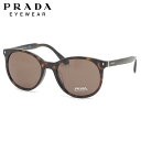10%OFFクーポン登場!ポイント+3倍+2倍! 【プラダ】 (PRADA) サングラスPR06TSF 2AU8C1 53サイズラウンド ボストン アジアンフィット PRADA メンズ レディース