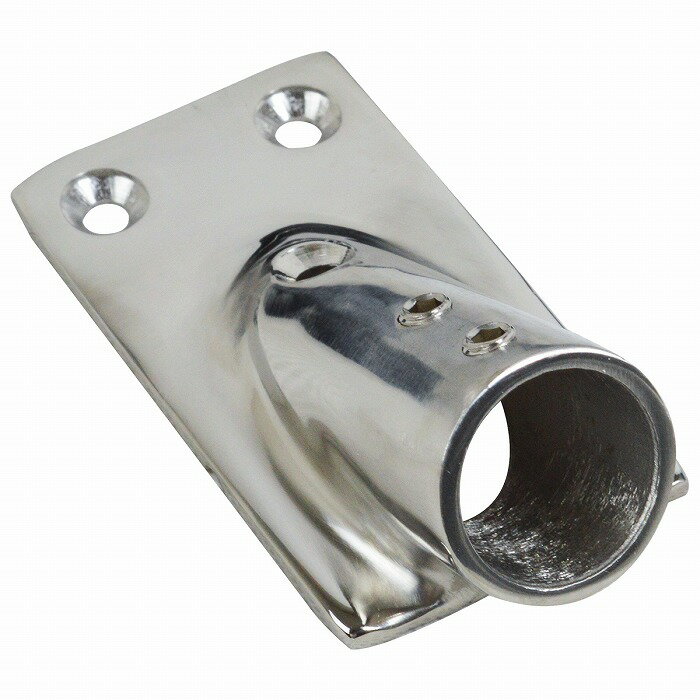 船舶 取付金具 SUSステンレス パルピット 30度 19mm パイプ用【船 手すり ステンレスパイプ 角度調整 ハル】の画像