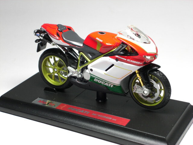 Ducati 1098s バイク模型 1/18 ドゥカティ オートバイ...:the-eikoh:10001453