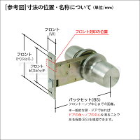 バックセット参考図