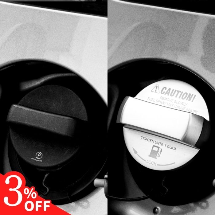 【15日限定 3％クーポン】【365日楽天倉庫発送】 給油キャップ フューエルキャップカバー オイルキャップ TOYOTA DAIHATSU MAZDA SUBARU LEXUS 汎用 アルミ製 給油キャップカバー ガソリン シルバー トヨタ ダイハツ マツダ スバル レクサス フタカバー