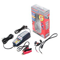 オプティメート4(バッテリーの管理人・強力サルフェーション溶解機能付)バイク用(12V)専用全自動充電器(車両ケーブル付)OptiMATE-4【RCP】