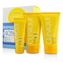 CliniqueSummer In Clinique Coffret: Face Cream SPF 40 50ml+ Face/Body Cream SPF 15 150ml + After Sun Rescue Balm With【楽天海外直送】
