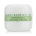 Mario Badescu Peppermint Shaving Cream マリオ バデスク ペパーミント シェービング クリーム 59ml/2oz 【楽天海外直送】