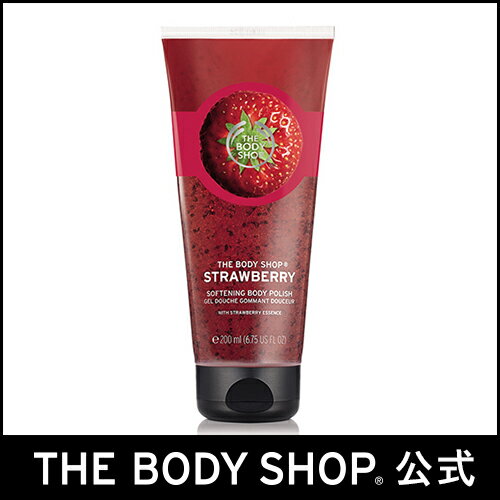 yKizXNu{fBVv[{fB|bV Xgx[ 200ml yTHE BODY SHOP(UE{fBVbv)zSTRAWBERRY SOFTENING BODY POLISH