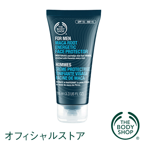 フォーメン フェイスプロテクター MC SPF15 【THE BODY SHOP(ザ・ボディショップ)】 | For Men Maca Root Energetic Face Protector SPF15