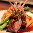 ニュージーランド産フレンチラムラック・ラム肉/羊肉かたまり 1ラック(ラムチャップ8本分)ラムラブスパイスミックス付 NZ産極上ラムチョップ♪ 【YDKG-tk】