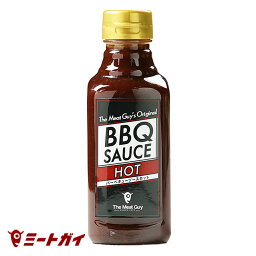 ミートガイ オリジナル BBQソース【ホット】Sサイズ 370g　バーベキューソース/<strong>ステーキソース</strong>/焼肉のたれ≪雑誌掲載商品≫ -SP119