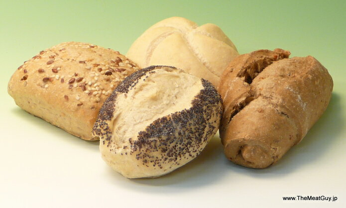 ドイツパンのミックスハードロール 4種×2個（冷凍パンのおためしセット）