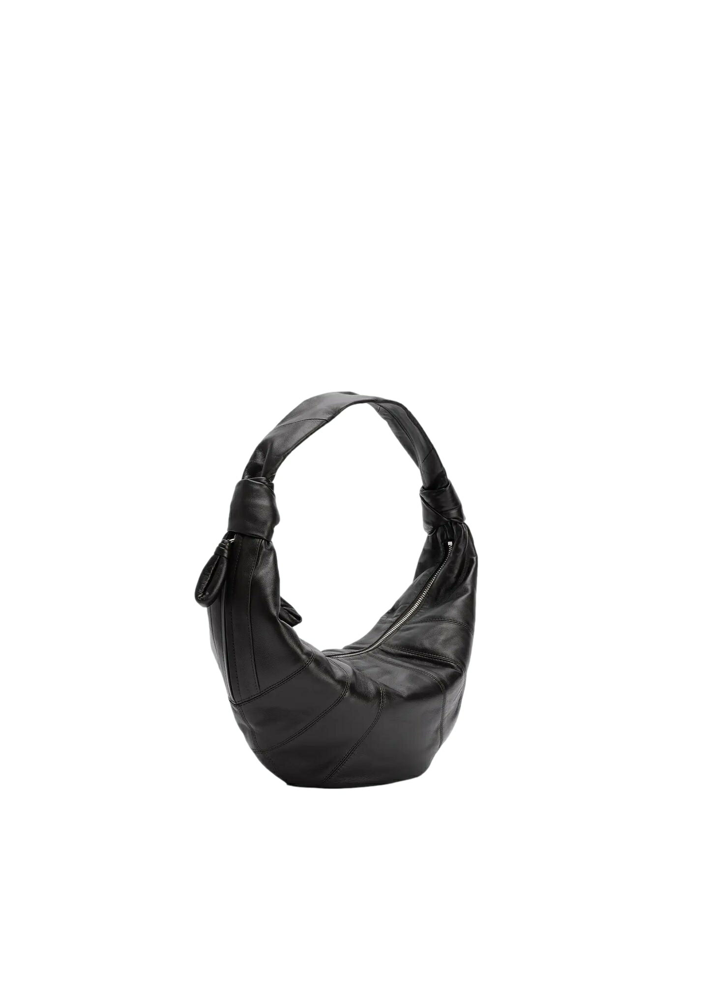 【正規取扱店】LEMAIRE FORTUNE CROISSANT BAG SOFT NAPPA LEATHER BLACK (ルメール)