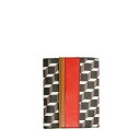 【正規取扱店】PIERRE HARDY 3つ折財布 BK-MULTI RED (ピエールアルディ)