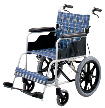 【車椅子】【車いす】【車イス】【送料無料】車椅子(日進製)　TK-20C (台湾製・OEM) 72%off・送料無料 機能＝アルミ・背折れ・ブレーキ・リーズナブルな基本的車椅子