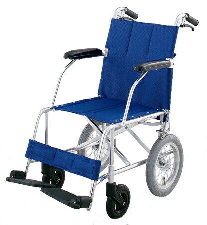 【車椅子】【車いす】【車イス】【送料無料】車椅子（日進製）NAH-209 43%off・送料無料 機能＝高強度アルミ・背折れ・超コンパクト・超軽量 超軽量のコンパクト収納