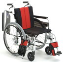 【車椅子】【車いす】【車イス】【送料無料】車椅子（ミキ製）MPWSW-43JDFHG(自走用)56%off・送料無料 機能＝アルミ・背折れ・ブレーキ・ひじ掛け跳上・スイングアウト M1シリーズ